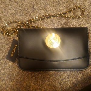 Bebe over the shoulder/crossbody purse